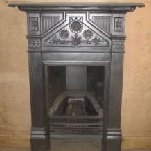Cast Iron Bedroom Style Fireplace BFP02