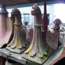 Clay Roof Finial 003