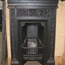Cast Iron Bedroom Style Fireplace BFP07