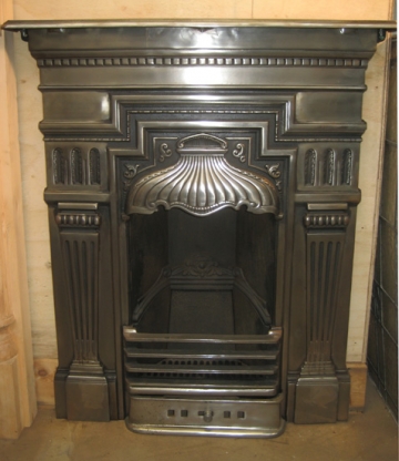 Cast Iron Bedroom Style Fireplace BFP04