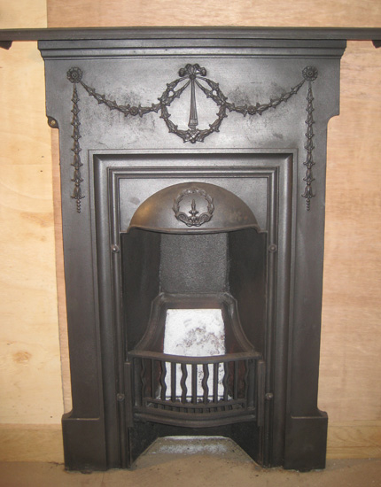 cast iron bedroom style fireplace bfp06