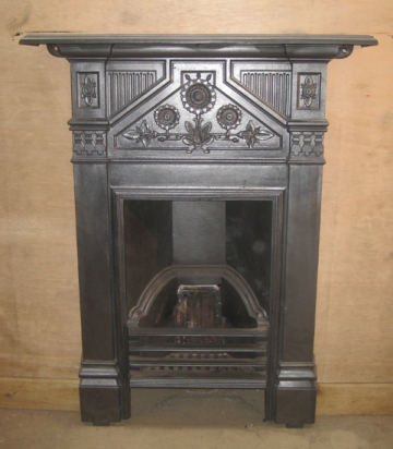 Cast Iron Bedroom Style Fireplace BFP02