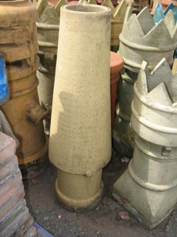 Clay Witches Hat Chimney Pot