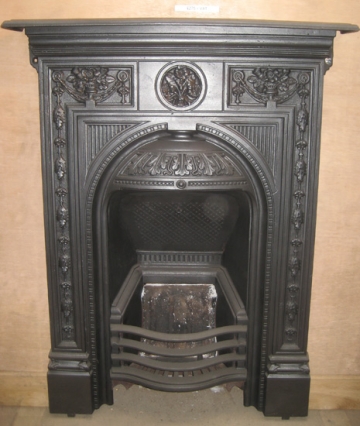 Cast Iron Bedroom Style Fireplace BFP03