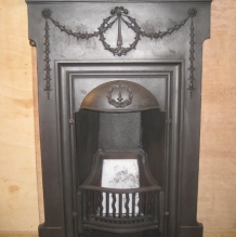 Cast Iron Bedroom Style Fireplace BFP06